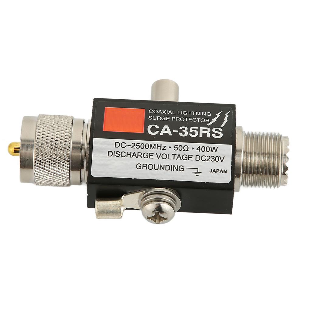 UHF Coaxial Lightning Surge Arrester 400W Male to Female Lightning Surge Protector for Antenna