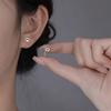 Cute Little Cat Claw Ear Hook Female Simple Niche Design Sense Small Animal Cute Paw Print Stud Earrings Student Earrings