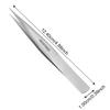 DIYWORK Precision High Temperature Resistant Stainless Steel Handle Anti-static Anti-oxidation Ceramic Tips Tweezers Straight Aimed Tweezers