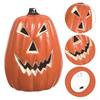 Halloweenpumpalykta LED-dekoration Realistisk