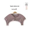 Unisex Velvet Shoulder and Neck Warmer for Cold Nights and Elderly Comfort