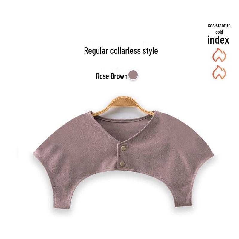 Unisex Velvet Shoulder and Neck Warmer for Cold Nights and Elderly Comfort