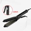 Hair Straightener Professional Glider Ceramic Tourmaline Ionic Flat Iron, Straightens & Curls with Four Adjustable Temperature,Hair Treatment Styling