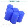 ACROPIX Silicone Blanking Cap 12mm Universal Intake Vacuum Hose Tube End Plug Blue 5pcs