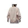 Jordan Fearless Letter Print Round Neck Fleece Casual Loose Sweatshirt Women Tops Icy-Pomegranate FV4021-823