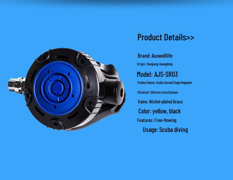 Aojiasheng Diving Regulator Second Stage Valve