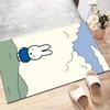 1pc Miffy3 Design Printed Area Rug Carpet for Bedroom Living Room Home Decor Rugs Mat Non Slip Mat Rug for Bedside