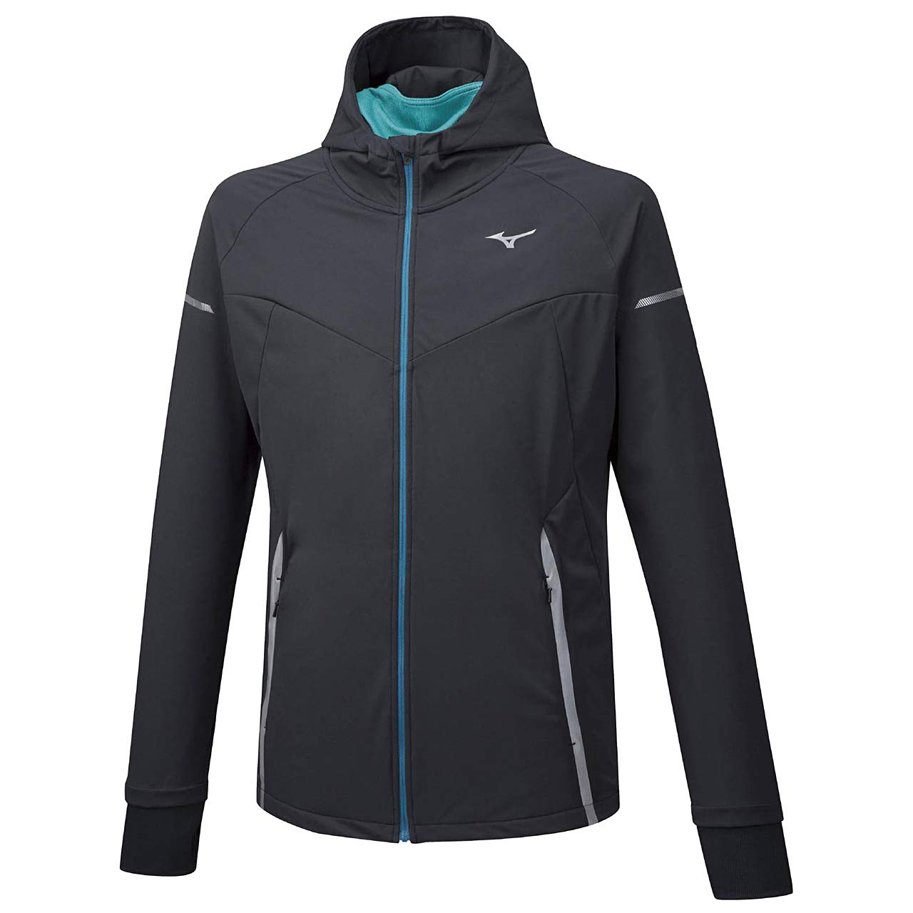 

Mizuno Running Wear Soft Shell Jacket J2ME9501 Black Japan S to Japanese size Men s (equivalent S) чёрный