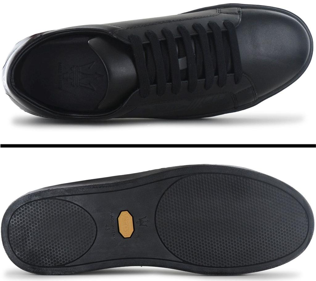 Maserati Limited Edition - Men's Sneakers Shoes Black 9200307 ORIGINAL