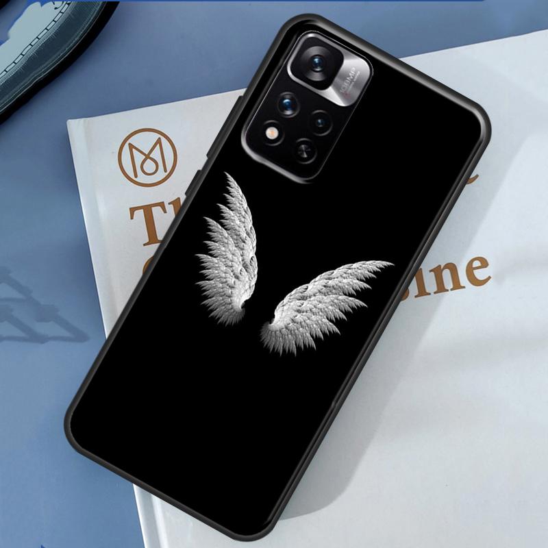 Fallen Angel Wings Art Case For Redmi Note 12 11 Pro Cover For Redmi Note 10 8 9 Pro 10S 11S 9A 9C 12C 10A 10C