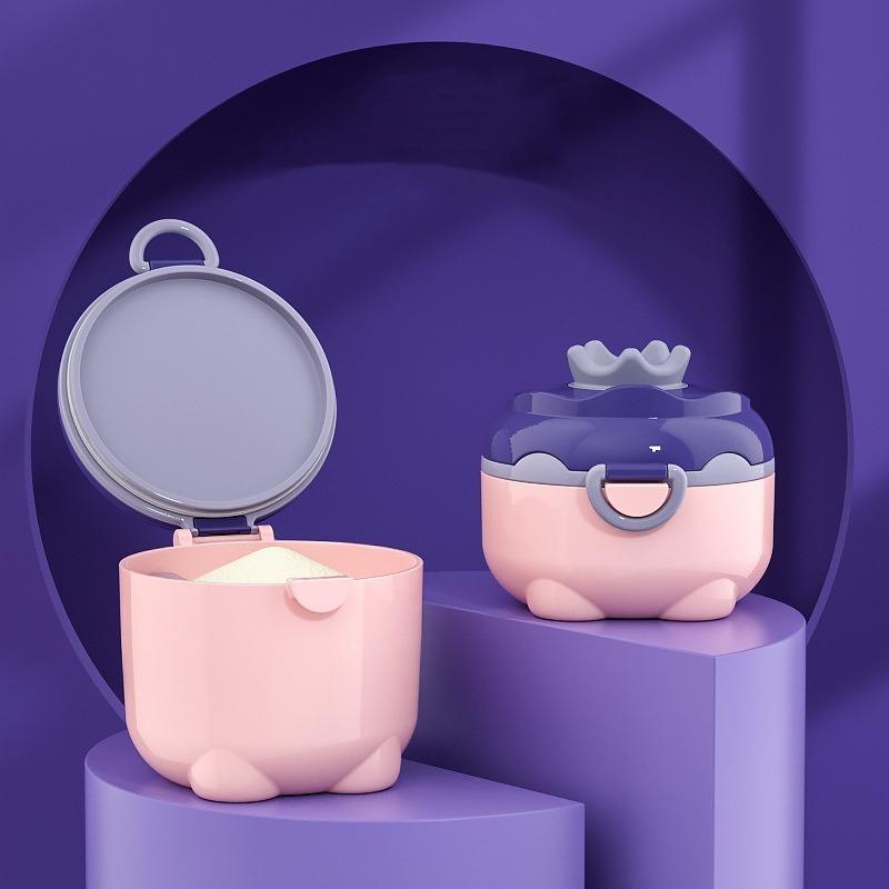 Baby Milk Powder Box Portable Out Sealed Moisture-proof Storage Tank Divided Into Boxes Household Products