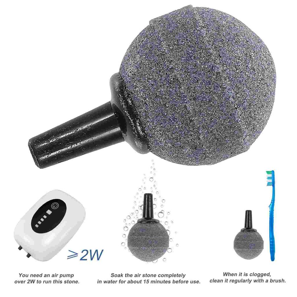 10 Packs Air Pump Fish Tank Ball Shape Stone Bubble Aquarium Aerator Diffuser Airstones