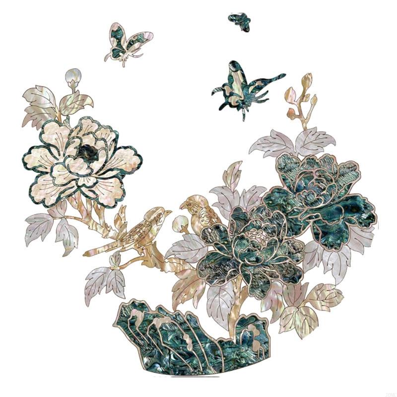 Water Transfer Painting Sticker Decoration, Furniture and Musical Instrument Artisanal Home Decoration Essential, Holiday J0MC