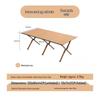 OEING Outdoor Camping Portable Carbon Steel Roll-Up Table