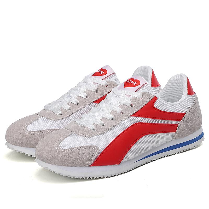 

Новые модные спортивные туфли для пар, легкие дышащие повседневные кроссовки для мужчин, низкие туфли на плоской подошве, женские кроссовки zapatillas de hombre 35