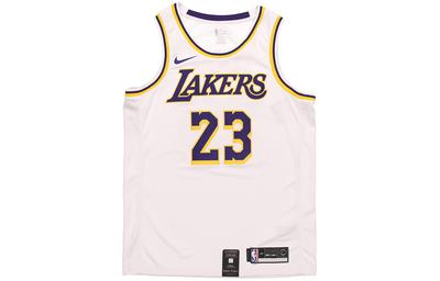 NBA Los Angeles Lakers LeBron James Association Edition Swingman Trikot AA7101-111