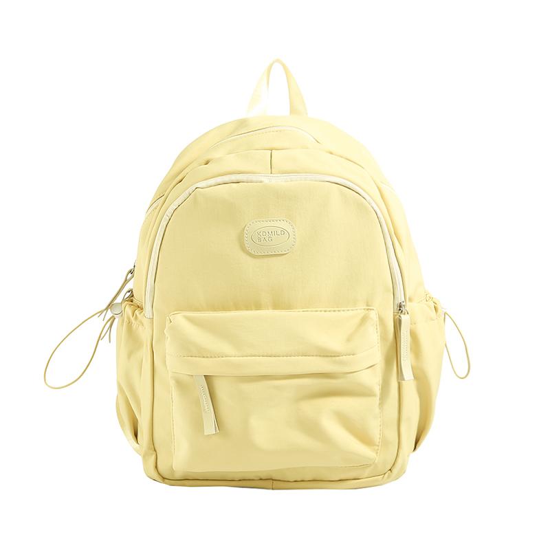 College Style Backpack Junior High School Student Schoolbag Women's Lightweight Travel Backpack