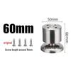 Adjustable Stainless Steel Furniture Legs for Tables, Cabinets, and Sofas