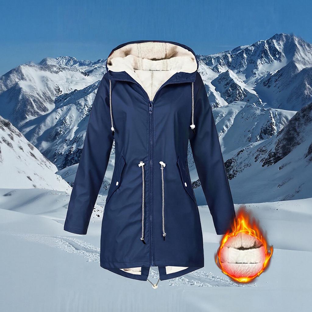 Women's Outdoor Mountaineering Waterproof Hooded Jacket