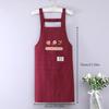 High-Density Waterproof & Oil-Proof Summer Kitchen Apron