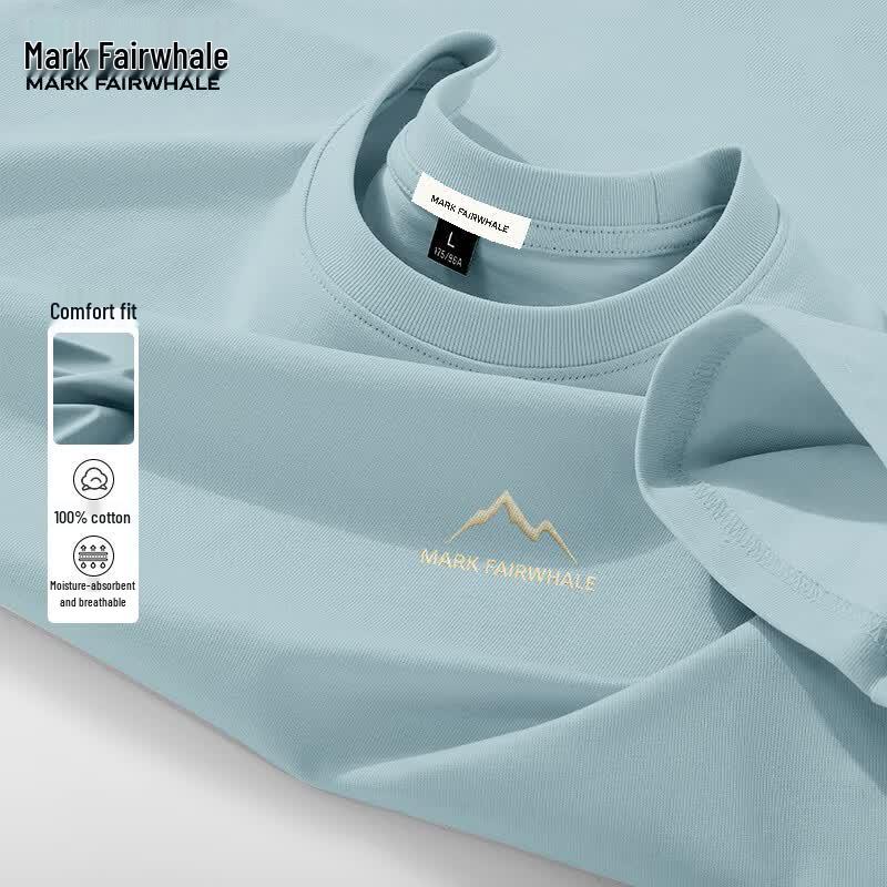 Mark Fairwhale Men s Loose Fit Cotton Graphic T-Shirt L