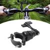 Handlebar Camera Mount Clamp Black Aluminum Alloy 360 Degree Rotating Motorcycle Handlebar Mount Cli