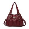Women's Bag Large Capacity Mother Bag Soft Leather Handbag Shoulder Bag