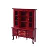 1:12 Scale Miniature Wooden Cabinet Dollhouse Decor Handcrafted Birch Wood Furniture Accessory In Classic American Style