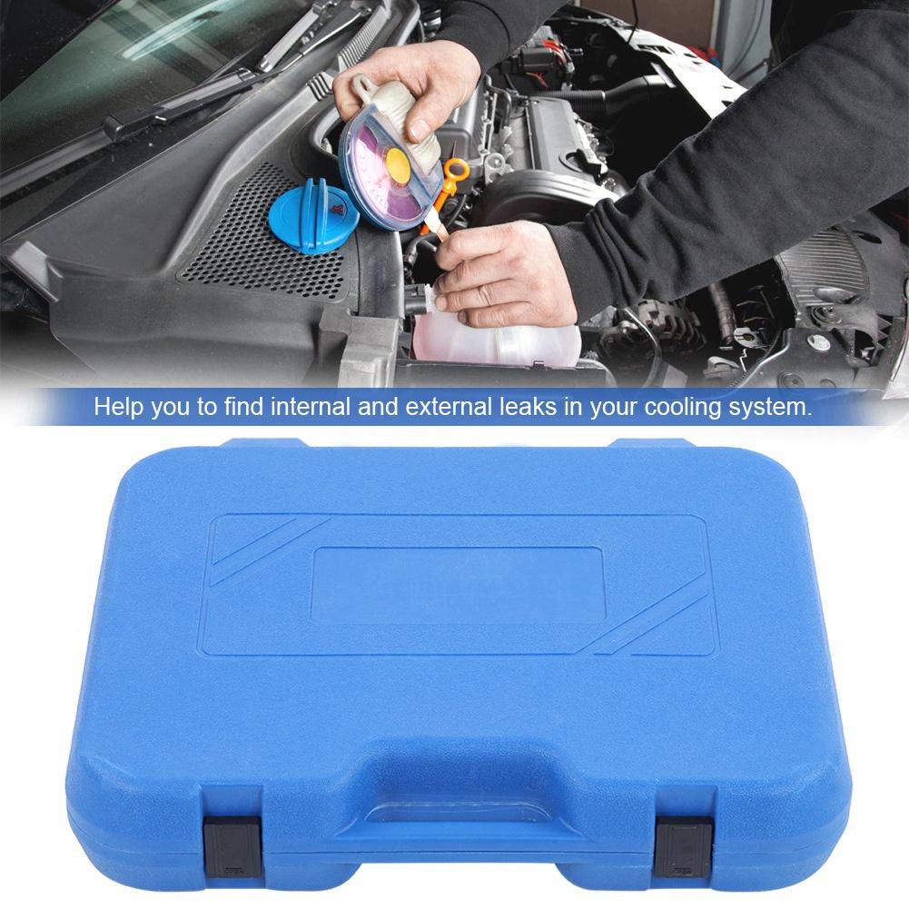 28 st Universell Bil Vattentank Läckagetestare Kylsystem Detektor Verktygssats