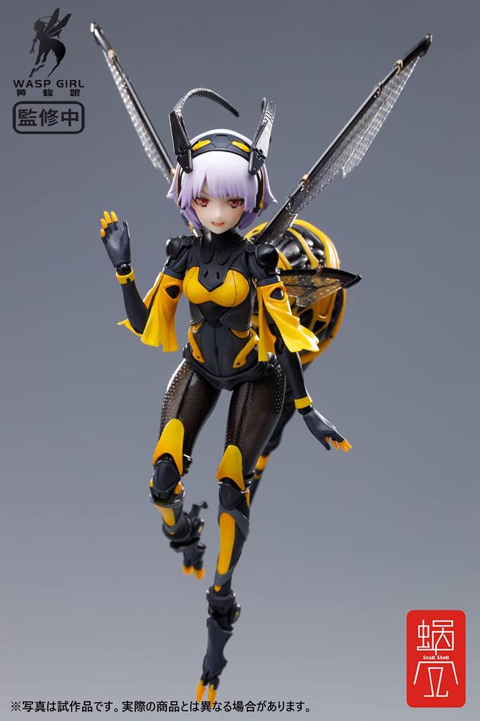 SNAIL SHELL Wasp Girl Scale Action Figure BEE-03W 1/12