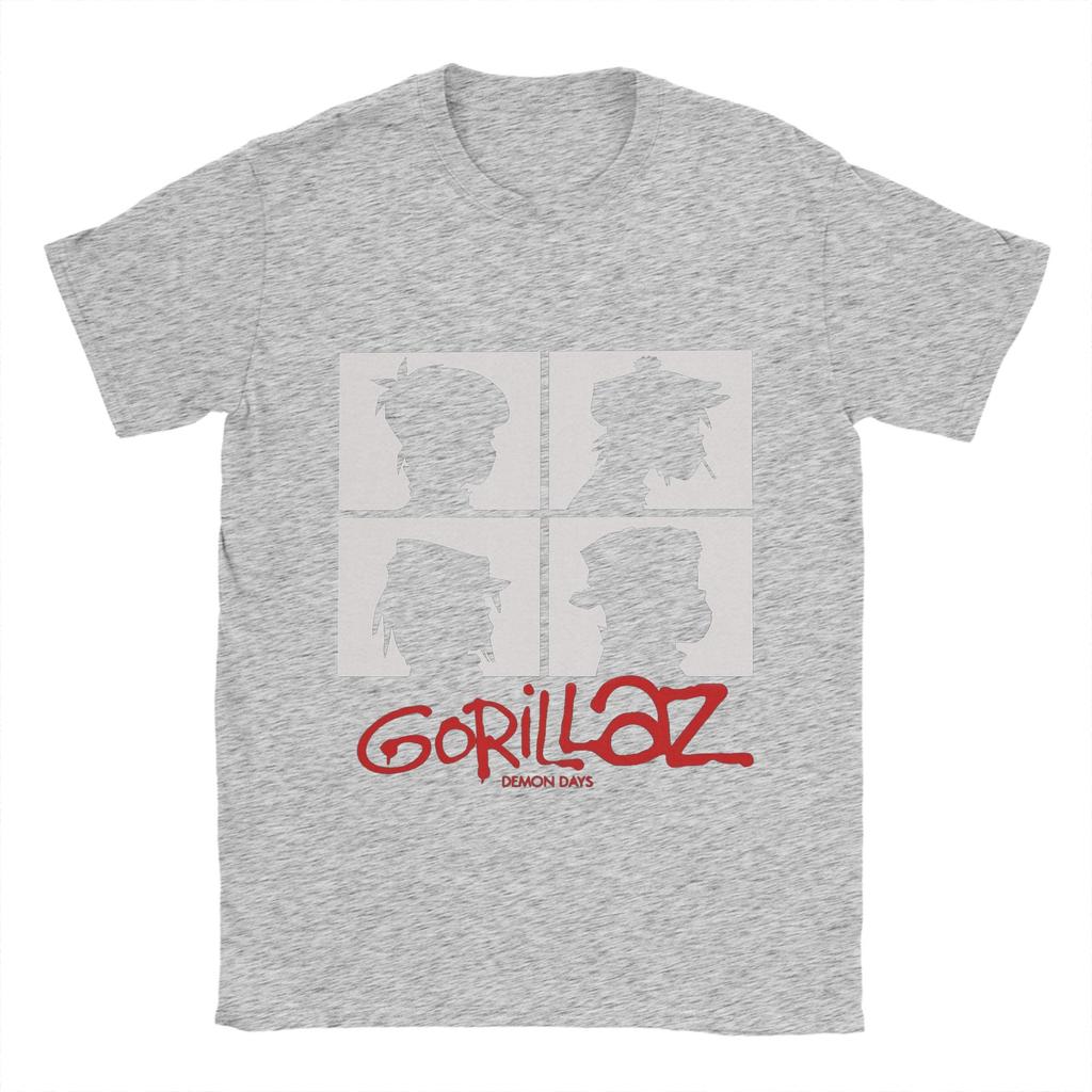 Harajuku T Shirt Summer Gorillazs Punk Rock  Hip Hop T Shirts  Cotton Tee Shirt for Men Classic Plus Size 6XL Short Sleeve Tops