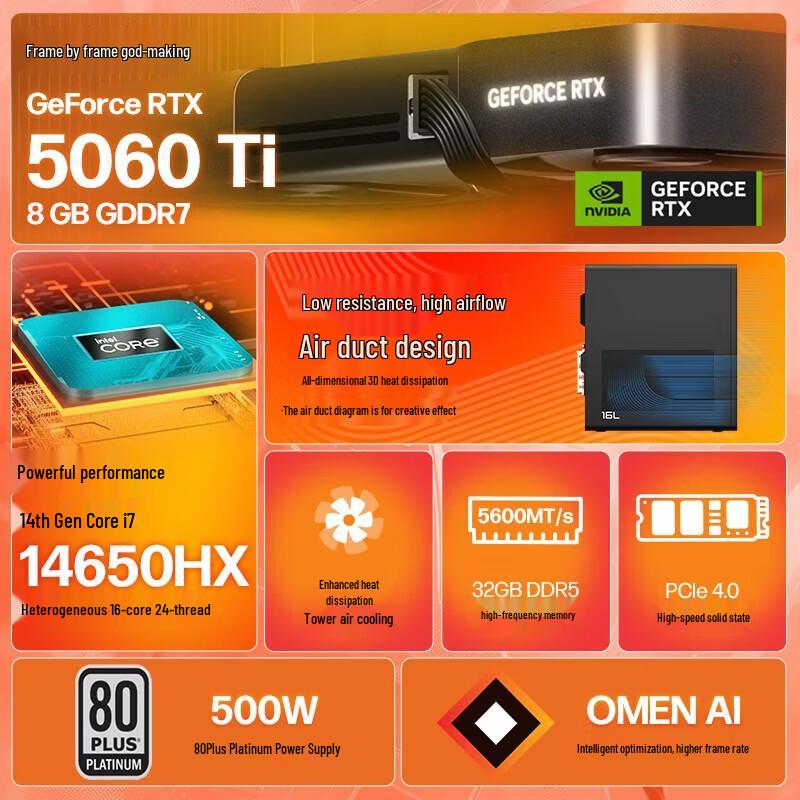 HP OMEN 26 Gaming Desktop PC (CN Version)