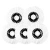 Microfiber Rotary Mop Replacement Heads (5-Pack)