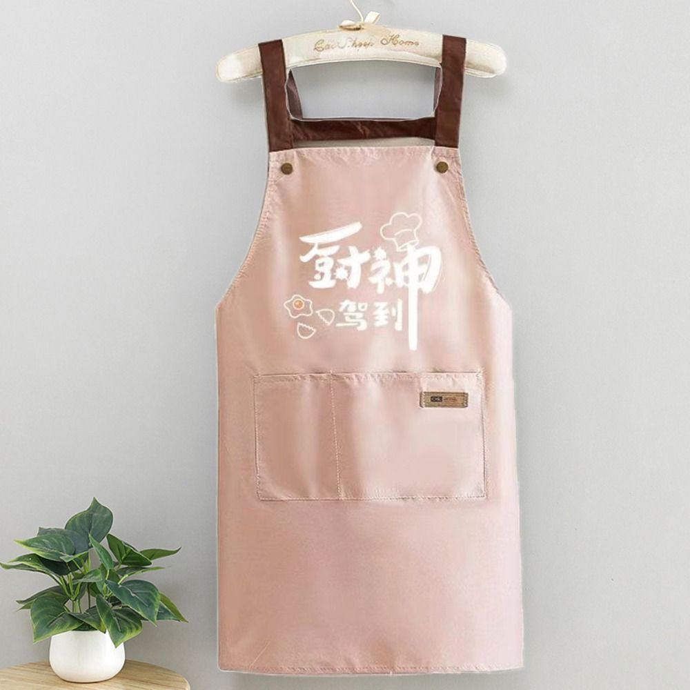 With Pockets Cooking Apron Antipollution Chefs Apron Cleaning Uniform Cleaning Aprons  Women