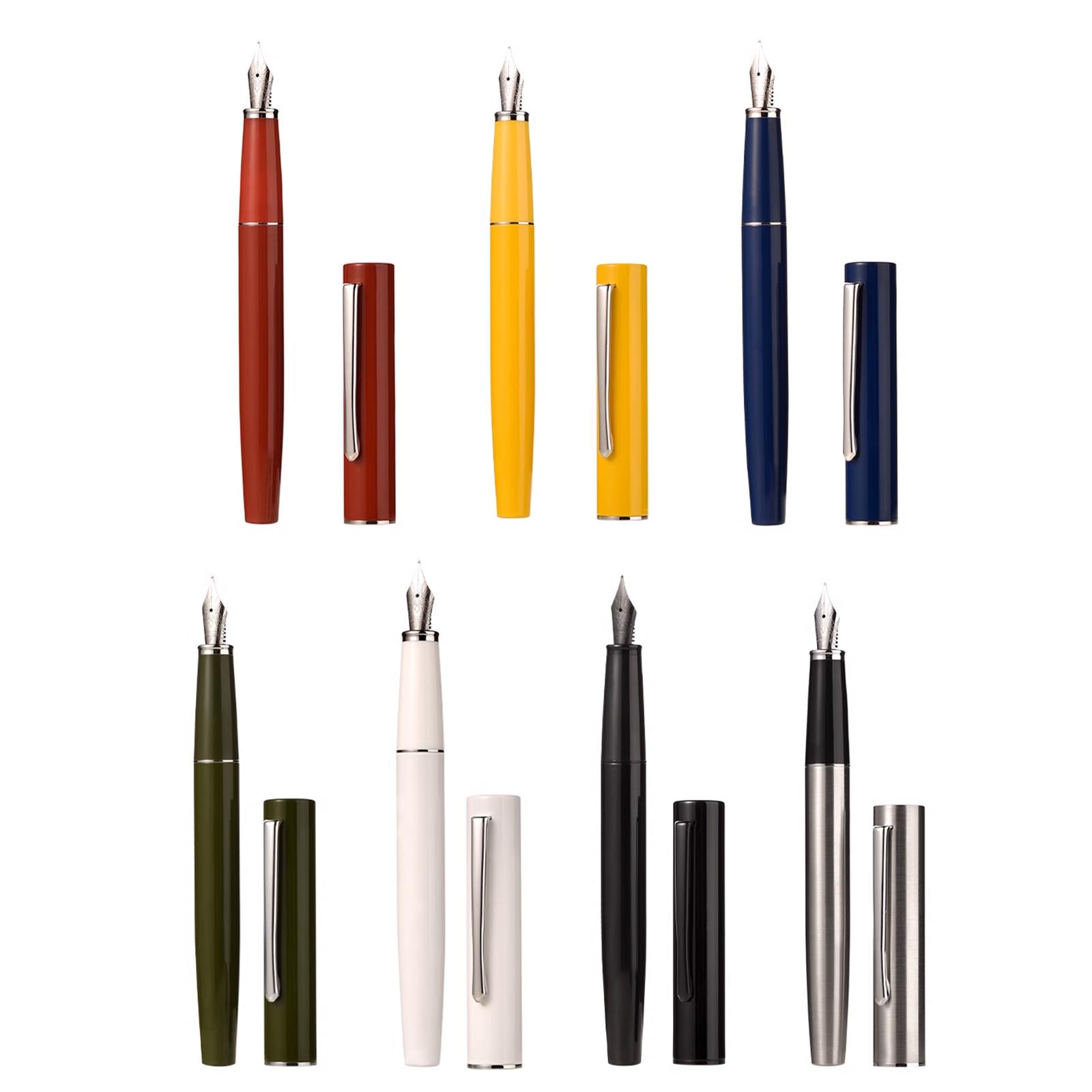 

Hongdian C2 Mystery Explorer Fountain Pen – Classic Metal Design, EF/F Nib – Smooth Writing Pen for School, Office & Students F зелений