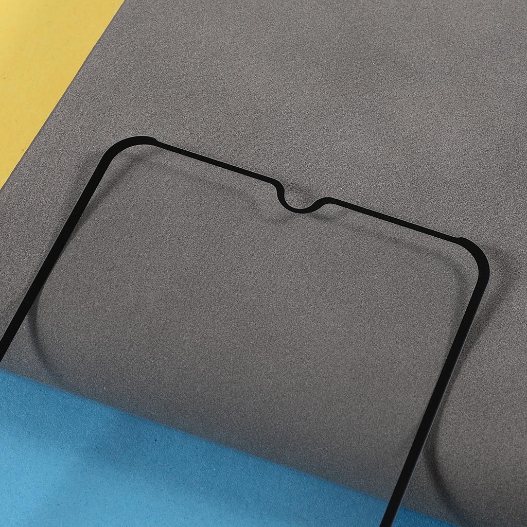 Full Screen Full Glue Solid Defense Silk Printing 9D Anti-explosion HD Clear Tempered Glass Film for Oppo A55 5G