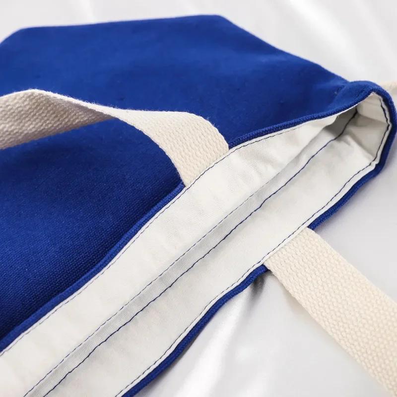 Small Fresh Drawstring Canvas Bag Hand Handbag Japanese Portable Bento Bag Large Capacity Bunched Lunch Box Bag