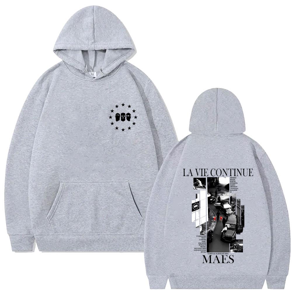 Continue Album Graphic Hoodie Men Women Hip Hop Fashion Pop Music Streetwear Men's Casual Pullover Hoodies