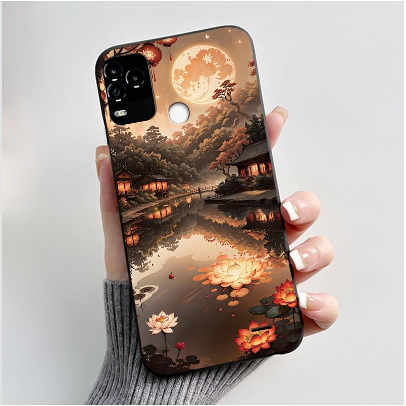 Phone Case For BLU G71 Plus G71+ Case Luxury Cute Love Rabbit Cartoon Funny Cover Shell Black Soft Silicone Protective Casing