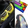 Car Honeycomb Headlight Taillight Lamp Vinyl Wrap Automobile Headlight Stickers