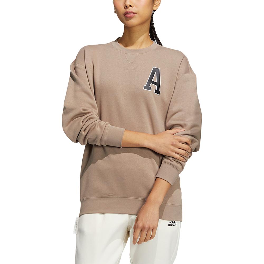Adidas Sweatshirts Unisex Coffee Crew Neck Moderate Regular IB2728