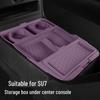Soft Rubber Organizer for Xiaomi SU7 Console Storage Compartment, Car Interior Accessories