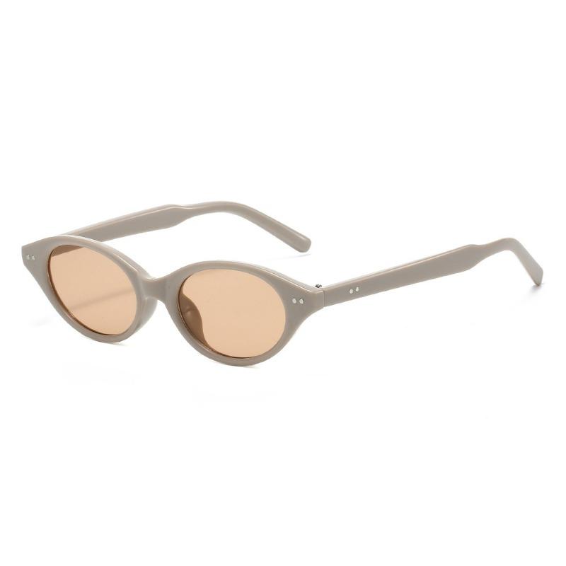 New Fashion Oval Sunglasses Vintage Polygonal Frame UV400 Protection Retro Designer Driving Shades
