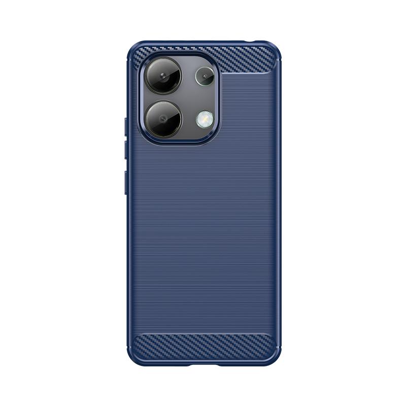 For Redmi Note 13 Case Cover Xiaomi Redmi Note 13 Pro Plus Capas Shockproof Bumper Carbon Fiber Soft TPU Fundas Redmi Note 13