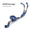 YZF-R3/R25 MT03 Motorcycle Titanium Mid-Section Front & Tail Exhaust Pipe