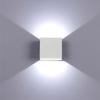 LED Wall Lights Multifunction Innovative Aluminum Wall Mounted Lamp for Bedroom Living Room Hallway