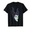Disney Villains Maleficent Sleeping Beauty Big Face Costume T-Shirt_