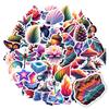 35pcs-70pcs Nature Nature Stickers Vibrant Animals Animal Stickers  Stickers  For Laptop Motorcycle Luggage Phone DIY