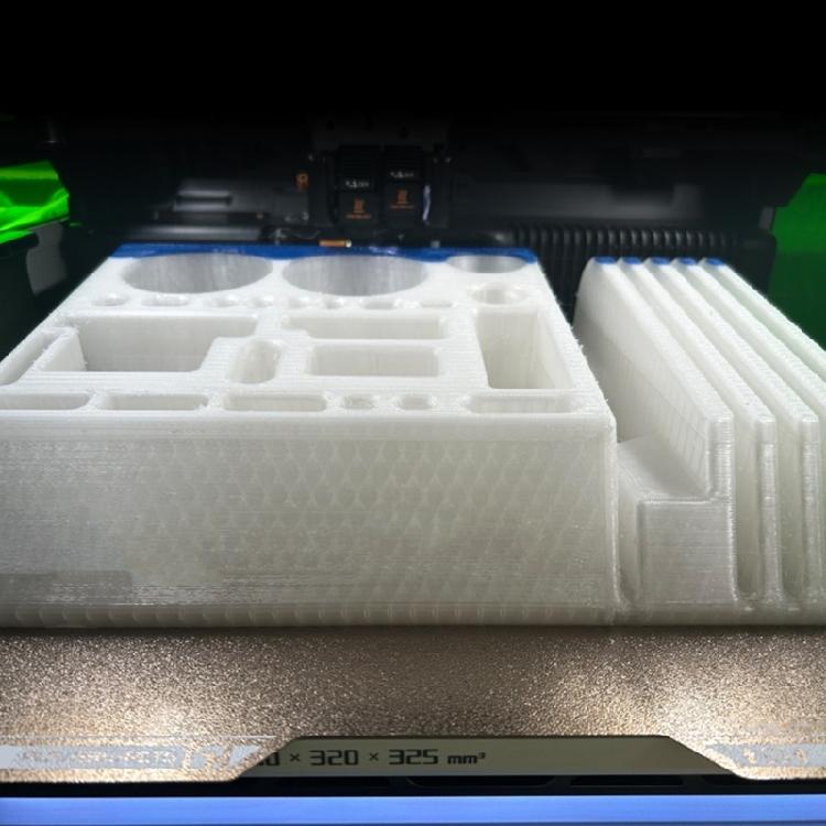 PEI Spring Steel Build Plate 355x325mm Textured Bed Heat Resistant Magnetic Board 3D Printer Accessories for H2D