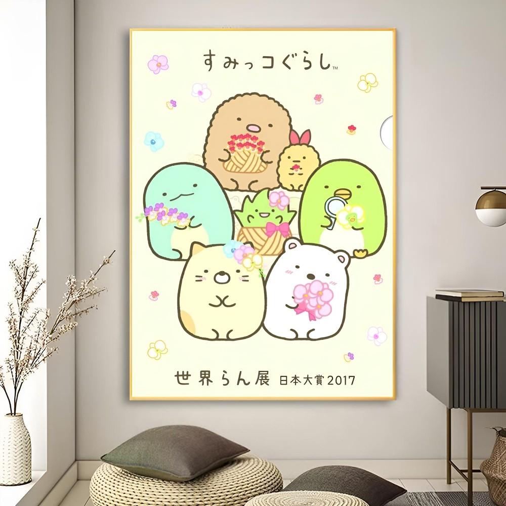 

Плакат Sumikko Gurashi Постер Арт-принт Бар Гостиная Мебель Декор 21cm×30cm NoFrame